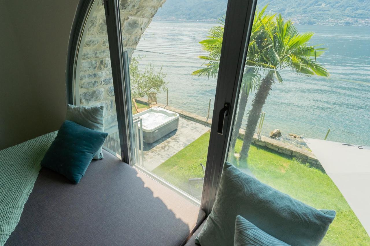 Villa Sasso on Lake Como by RentAllComo Sala Comacina Esterno foto