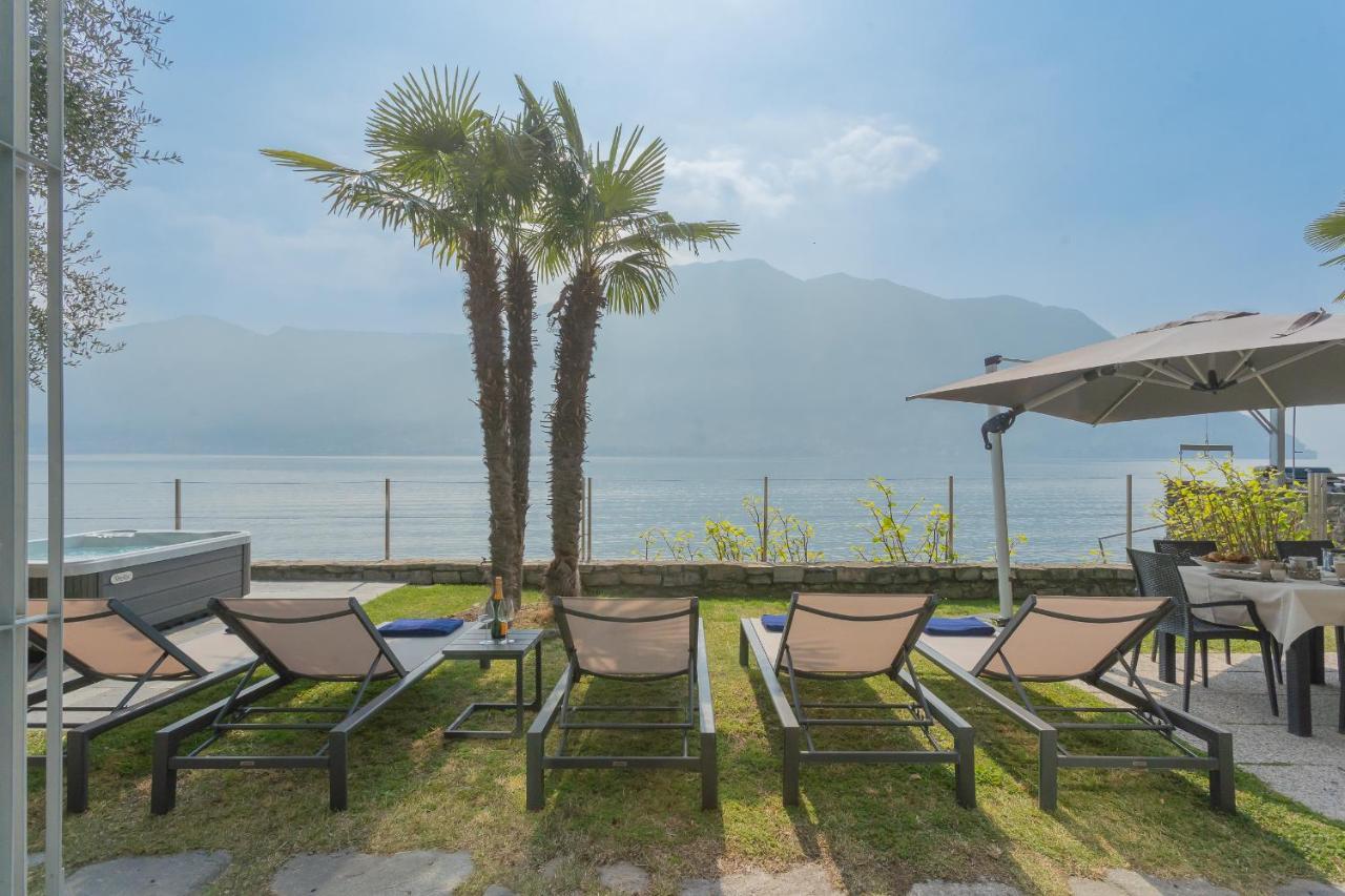 Villa Sasso on Lake Como by RentAllComo Sala Comacina Esterno foto