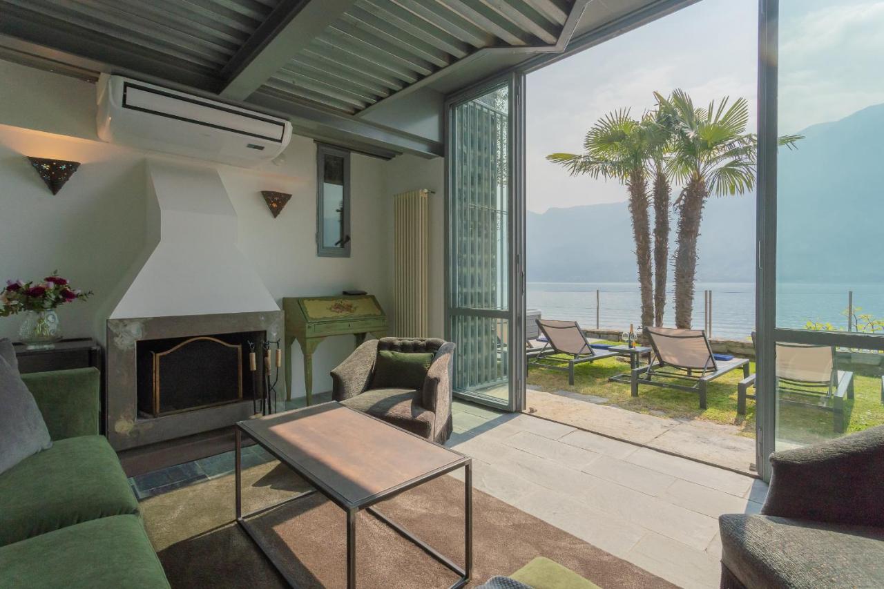 Villa Sasso on Lake Como by RentAllComo Sala Comacina Esterno foto