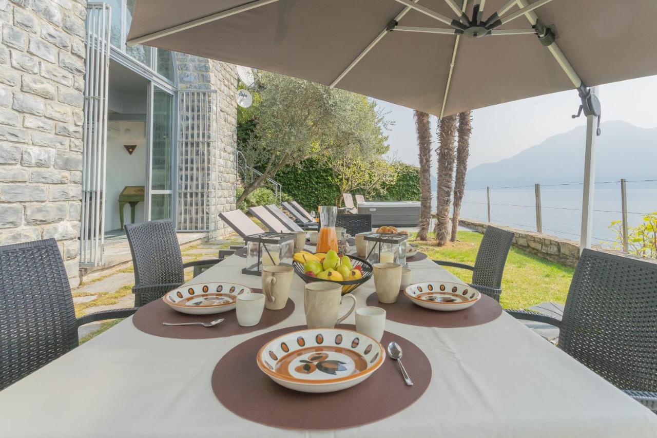 Villa Sasso on Lake Como by RentAllComo Sala Comacina Esterno foto