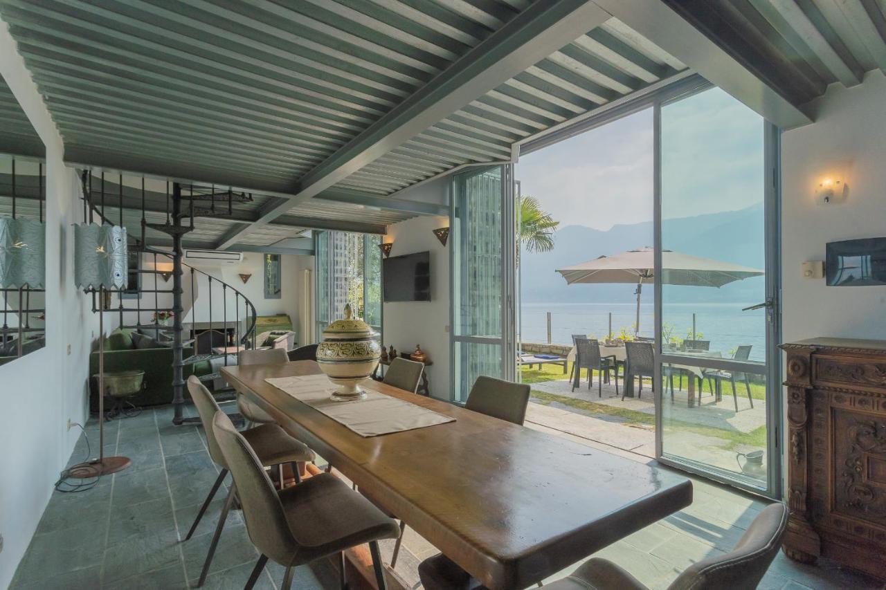 Villa Sasso on Lake Como by RentAllComo Sala Comacina Esterno foto